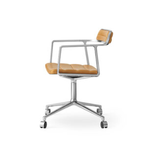 Vipp - Vipp 452 | Swivel Chair | Læder | Hjul