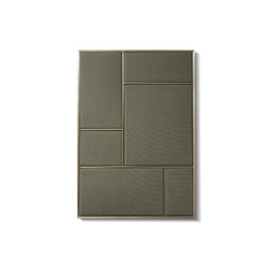 PLEASE WAIT to be SEATED - Nouveau Pin | Oyster grey/messing