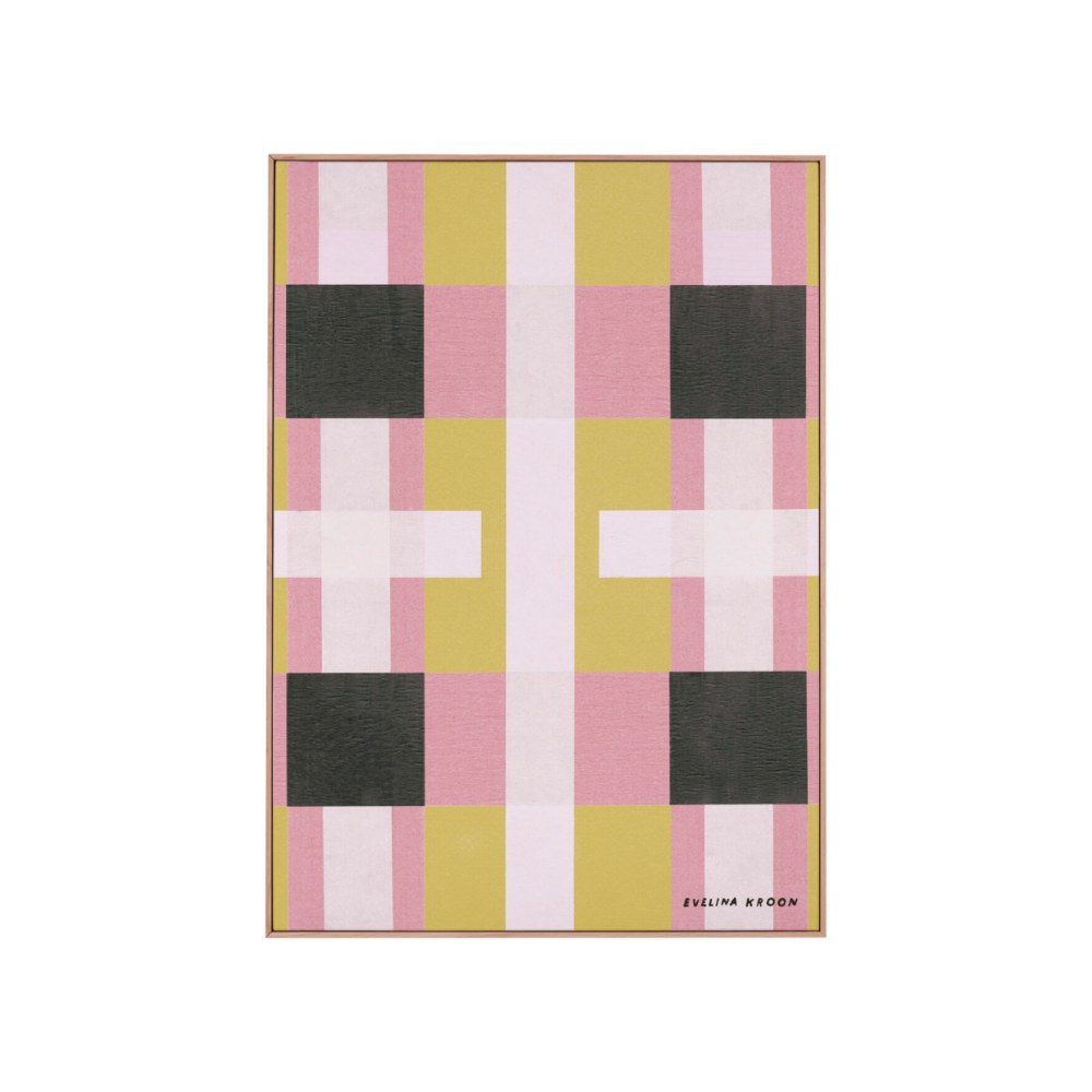 Abstracta x Wall of Art – Maj af Evelina Kroon