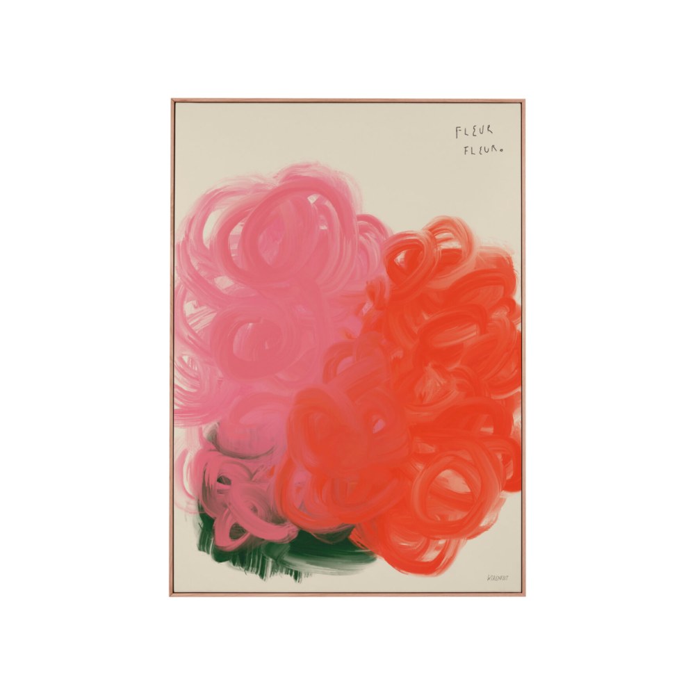Abstracta x Wall of Art – Fleur Fleur af Lisa Wirenfelt