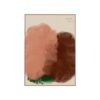 Abstracta x Wall of Art – Dark Fleur Fleur af Lisa Wirenfelt