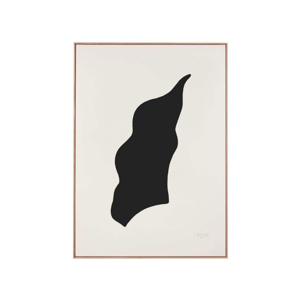 Abstracta x Wall of Art – Woman Sleeping af Lucrecia Rey Caro