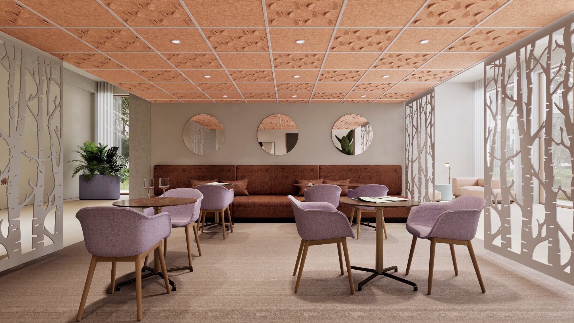 BuzziCloud Luna i Salmon i lounge