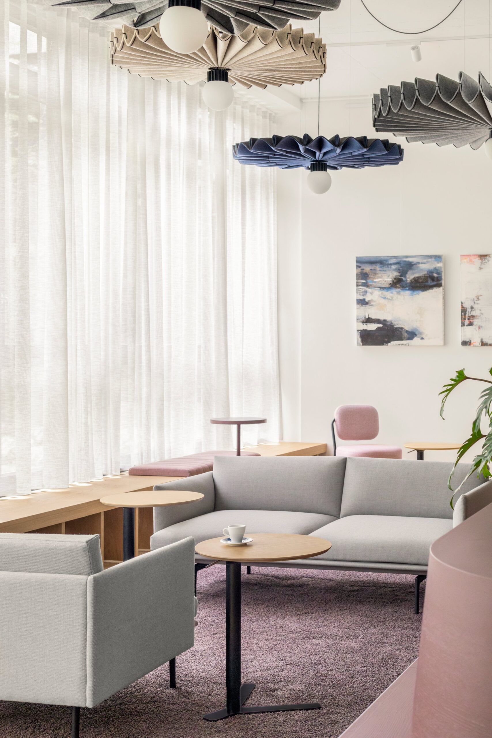 BuzziPleat Light i loungeområde