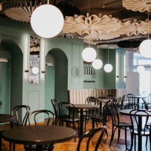 BuzziPleat i hotelrestaurant