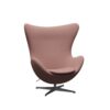 Ægget™ loungestol med Silver Grey stel Fritz Hansen Ægget™ loungestol med Silver Grey stel