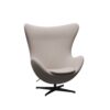 Ægget™ loungestol med Warm Graphite stel Fritz Hansen Ægget™ loungestol med Warm Graphite stel