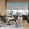 Fritz Hansen Ægget™ og Svanen™ i hotellobby