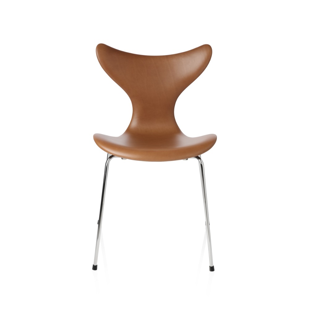 Fritz Hansen Liljen™ stol 3108 fuldpolstret i læder