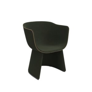 Fritz Hansen Monolit™ lænestol CM231 med keder i håndsyet læder