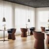 Monolit™ spisebordsstole ved Circular borde Fritz Hansen Monolit™ spisebordsstole ved Circular borde