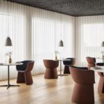 Fritz Hansen Monolit™ spisebordsstole ved Circular borde