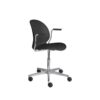 N02™ Recycle N02-31 i sort med stel i poleret aluminium N02™ Recycle N02-31 i sort med stel i poleret aluminium