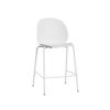 N02™ Recycle N02-40 i off-white med stel i pulverlakeret stål i samme farve