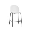 N02™ Recycle N02-40 i off-white med stel i sort pulverlakeret stål