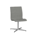Fritz Hansen Oxford™ 3141T stol med stel i børstet aluminium