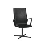 Fritz Hansen Oxford™ 3243T stol med stel i sort