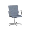Oxford™ 3291T – stel i børstet aluminium Fritz Hansen Oxford™ 3291T stol med stel i børstet aluminium