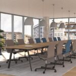 Fritz Hansen Pluralis™ konferencebord med Oxford™ stole