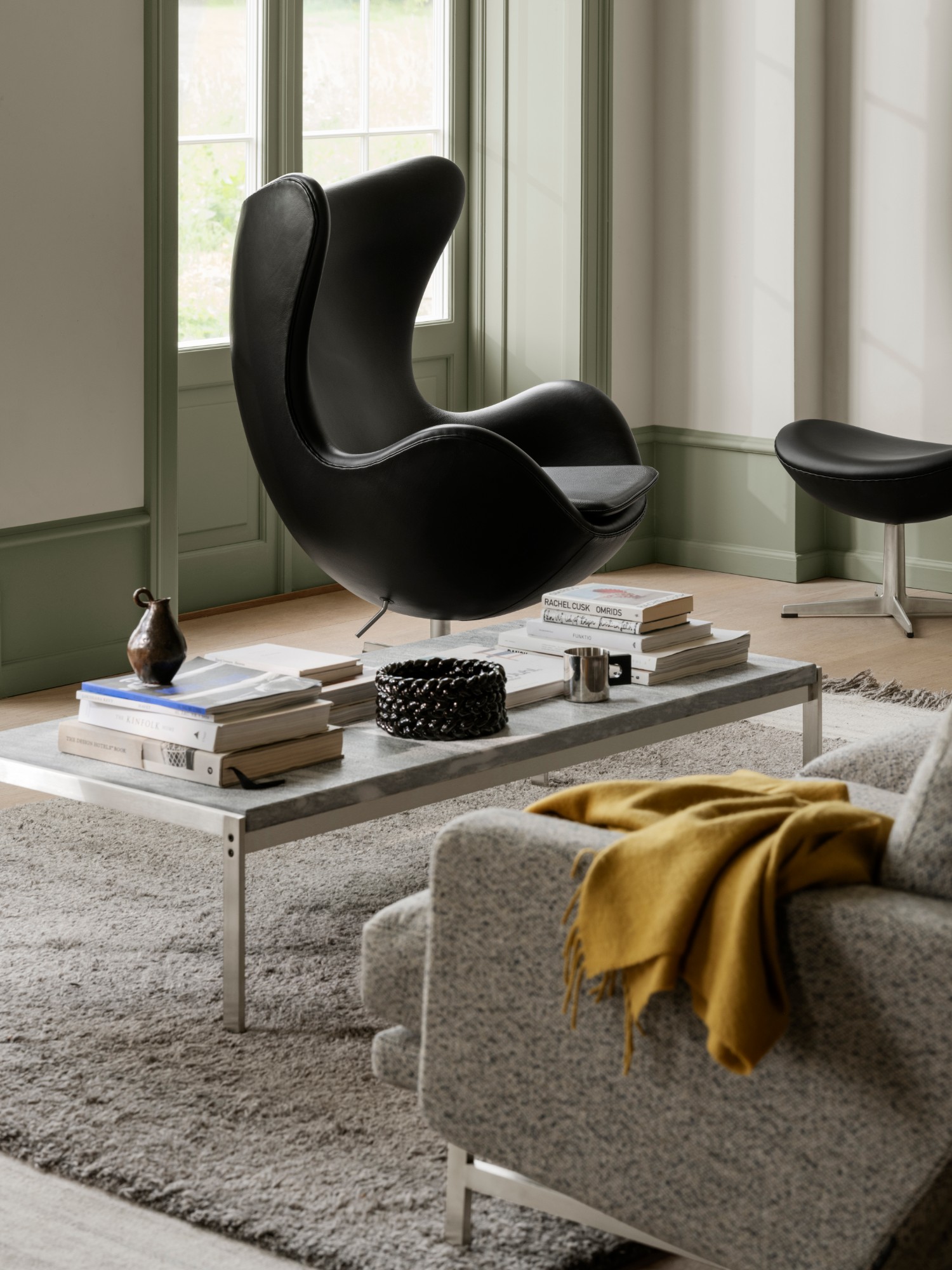 Lissoni Sofa™ PL113S med Ægget™ Lissoni Sofa™ PL113S med Ægget™