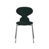 Myren™ Stol forsidepolstret, lakeret Evergreen, forkromet stel