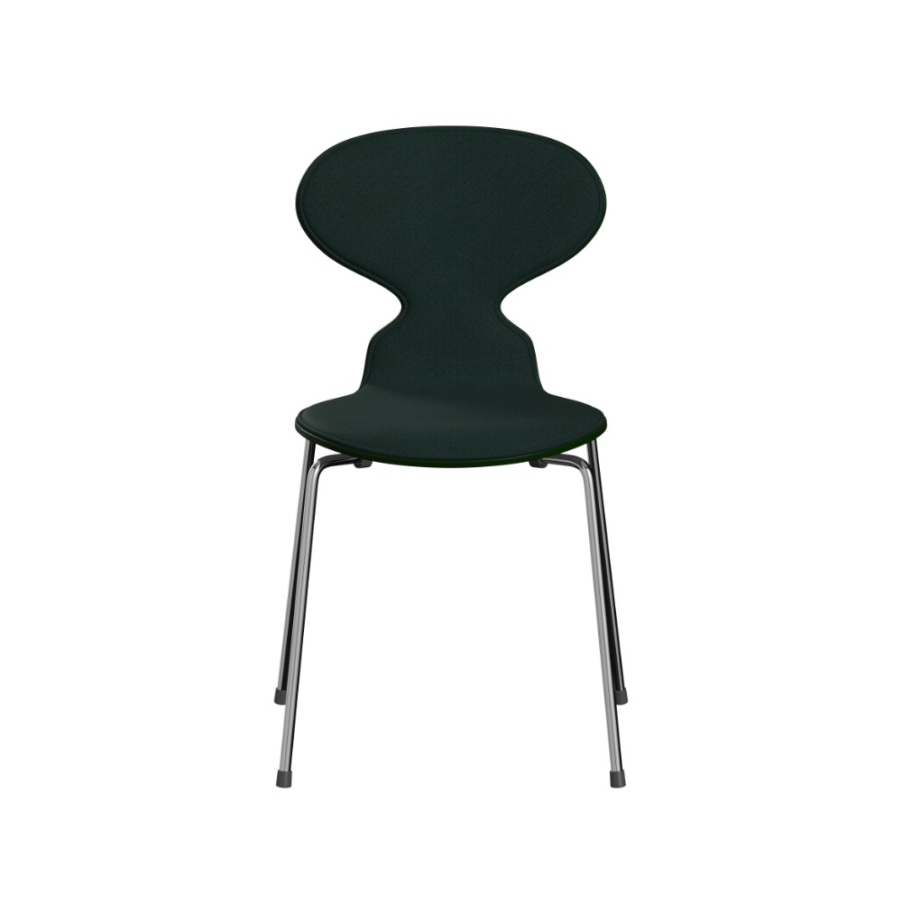 Myren™ Stol forsidepolstret, lakeret Evergreen, forkromet stel