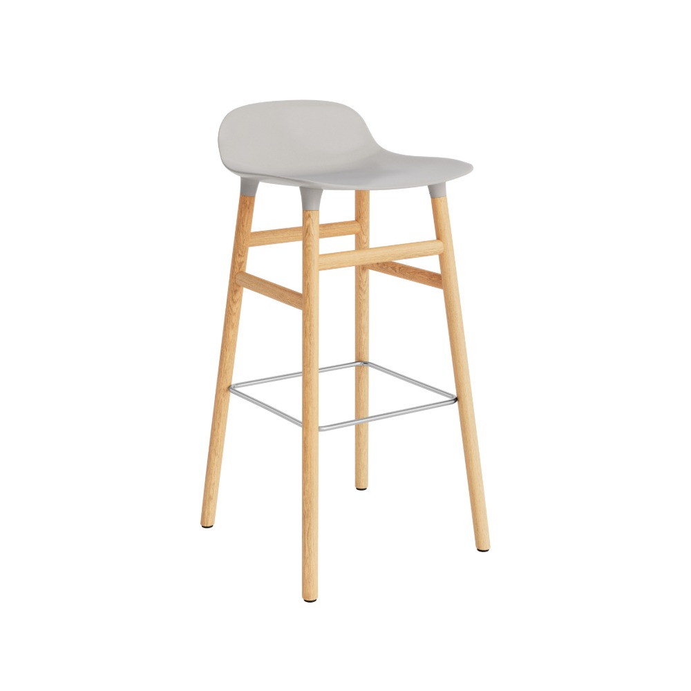 normann-form-barstol-75-eg-varmgraa
