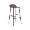 normann-form-barstol-75-staal-brun