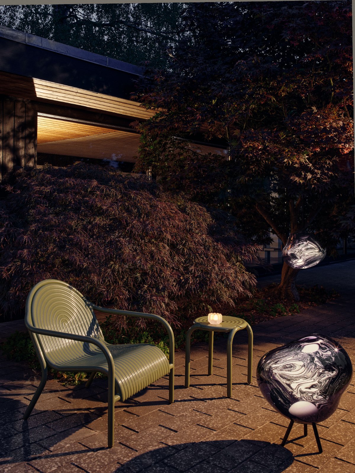 Tom Dixon Groove Lounge Chair Tom Dixon Groove Lounge Chair