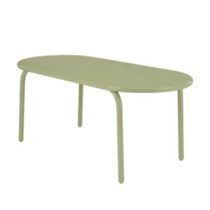 Tom Dixon Groove Obround Table Moss