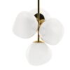 Tom Dixon Melt Lysekrone Mini Opal/Gold Tom Dixon Melt Lysekrone Mini Opal/Gold