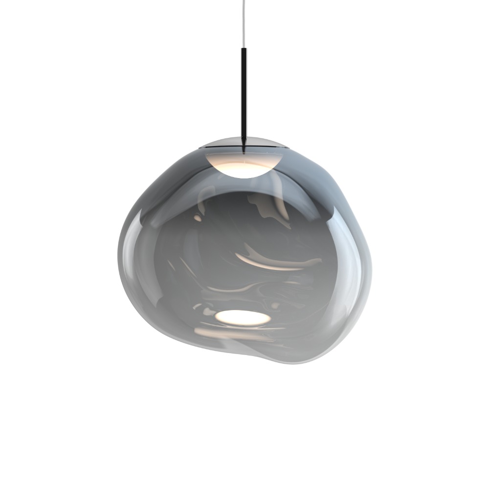 Tom Dixon Melt Pendel Stor Nickel Tom Dixon Melt Pendel Stor Nickel