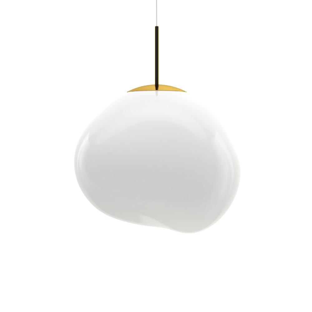 Tom Dixon Melt Pendel Stor Opal/Gold Tom Dixon Melt Pendel Stor Opal/Gold