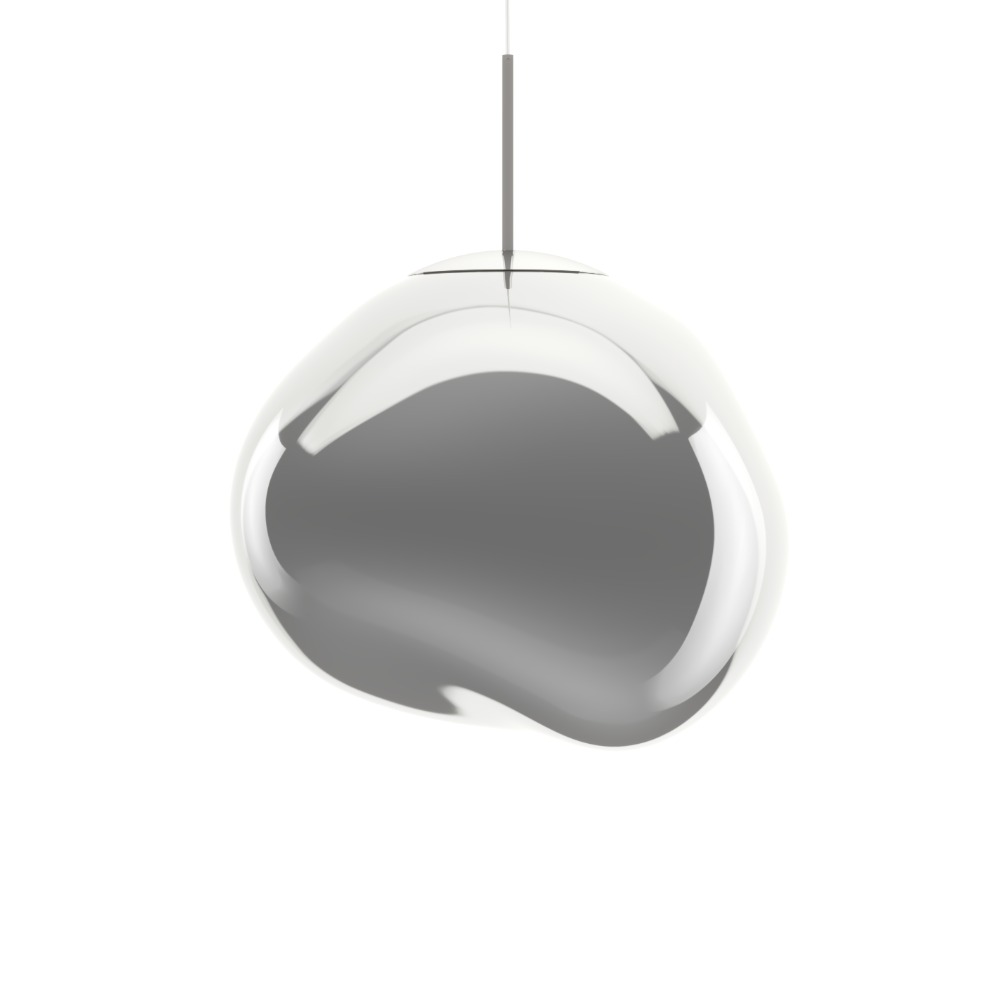 Tom Dixon Melt Pendel Stor Silver Tom Dixon Melt Pendel Stor Silver