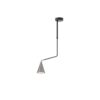 Gordon Loftlampe med 40 cm arm i mat sort med sort krom – Tooy Gordon Loftlampe med 40 cm arm i mat sort med sort krom – Tooy