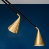 Gordon Loftlampe, detalje af kegler i messing – Tooy Gordon Loftlampe, detalje af kegler i messing – Tooy
