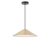 Gordon Pendel Ø44 cm i mat sort med børstet messing – Tooy Gordon Pendel Ø44 cm i mat sort med børstet messing – Tooy