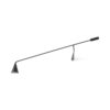 Gordon Væglampe med arm, enkelt 160 cm, i mat sort – Tooy Gordon Væglampe med arm, enkelt 160 cm, i mat sort – Tooy