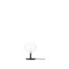 Nabila Bordlampe Ø16 cm høj i børstet messing og klart glas – Tooy Nabila Bordlampe Ø16 cm høj i børstet messing og klart glas – Tooy