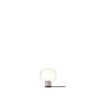 Nabila Bordlampe Ø16 cm lav i sort krom og røgfarvet glas – Tooy Nabila Bordlampe Ø16 cm lav i sort krom og røgfarvet glas – Tooy