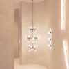 Nabila Lysekrone Flat i røgfarvet glas – Tooy Nabila Lysekrone Flat i røgfarvet glas – Tooy