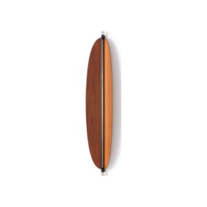 Thula Væglampe 134 cm i sandsort med skærm i Canaletto-valnød – Tooy