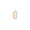 Thula Væglampe 67 cm i beige med skærm i beige læder – Tooy Thula Væglampe 67 cm i beige med skærm i beige læder – Tooy