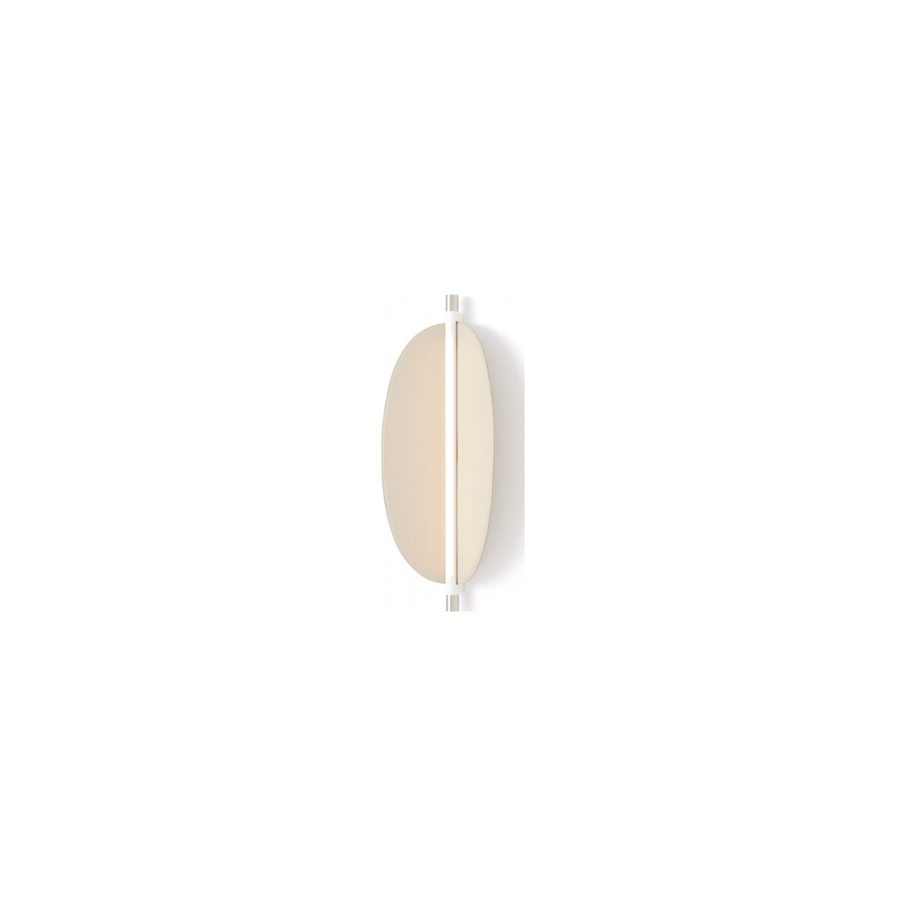 Thula Væglampe 67 cm i beige med skærm i beige læder – Tooy Thula Væglampe 67 cm i beige med skærm i beige læder – Tooy