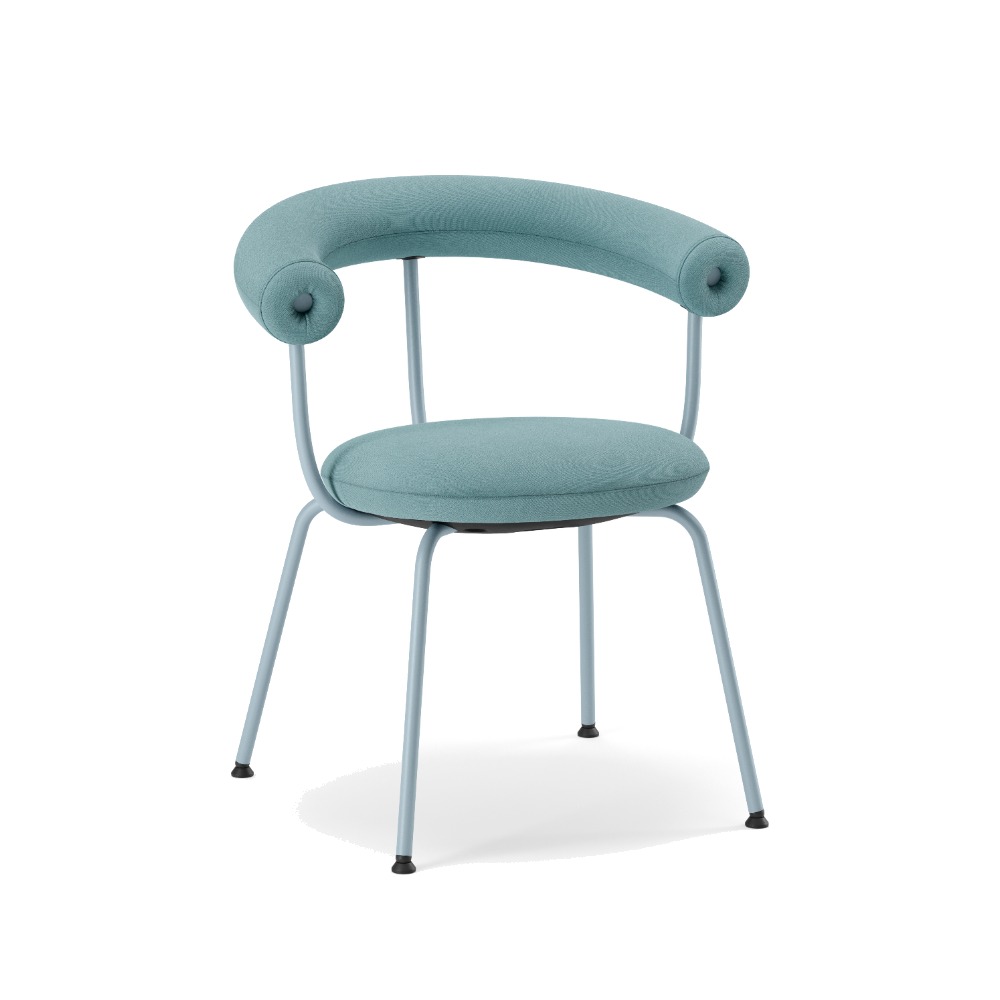 Fora Form BUD Stack stabelstol i grey blue
