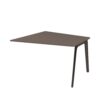 Pluralis™ trapezbord KS437 i Mauve Brown linoleum med Brown Bronze stel Pluralis™ trapezbord KS437 i Mauve Brown linoleum med Brown Bronze stel