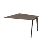 Pluralis™ trapezbord KS437 i Mauve Brown linoleum med Brown Bronze stel