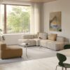 Little Friend™ sidebord i lounge med Alphabet™ Sofa
