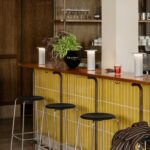 High Dot™ barstole med Solae lampe