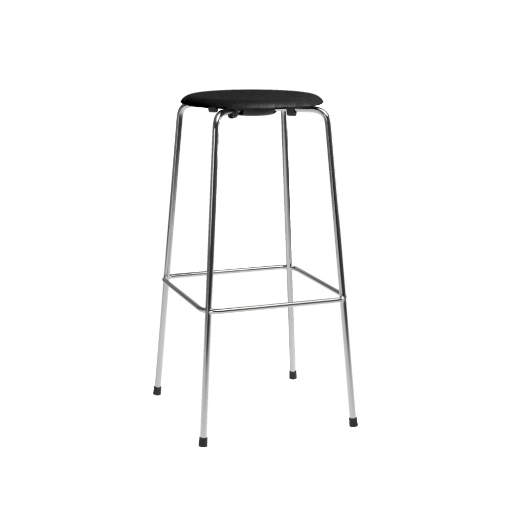 High Dot™ barstol i sortfarvet ask